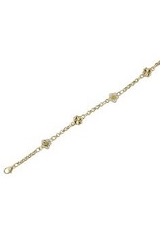 extraordinary mini flower gold bracelet for babies and kids